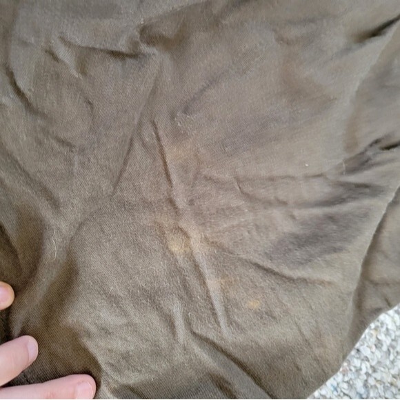 Madewell Olive Green Side Tie Pull On Shorts Size Small - Picture 7 of 7